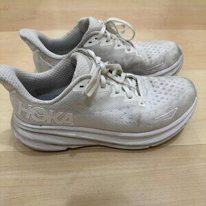 Hoka Women's White Athletic Running Shoes